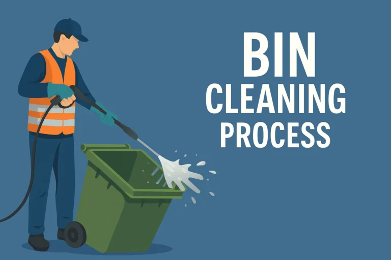 Bin cleaning process