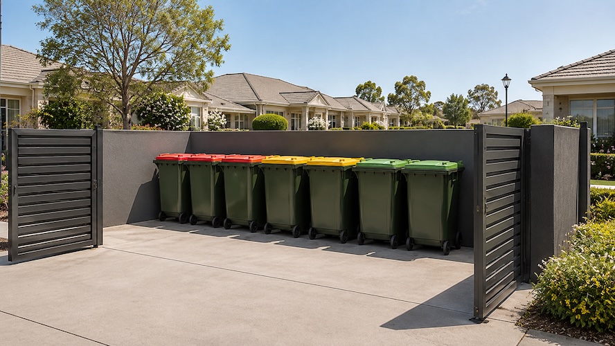 Strata wheelie bin cleaning